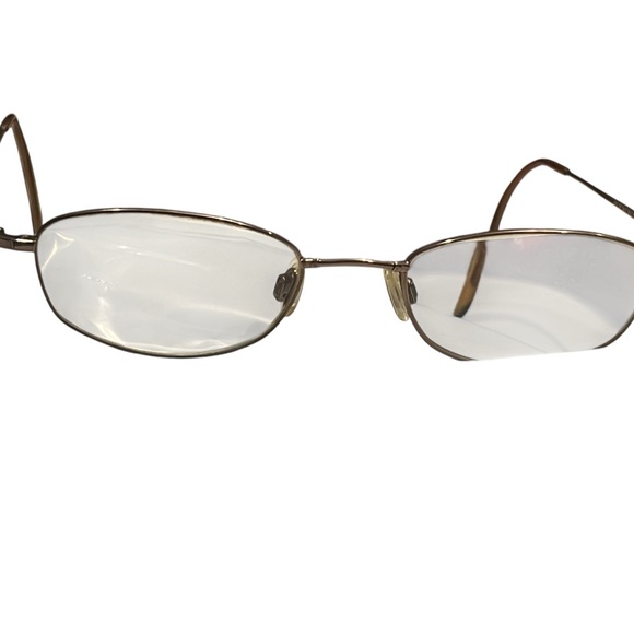 Accessories - Stylish Gold Metal Frame Prescription  Glasses